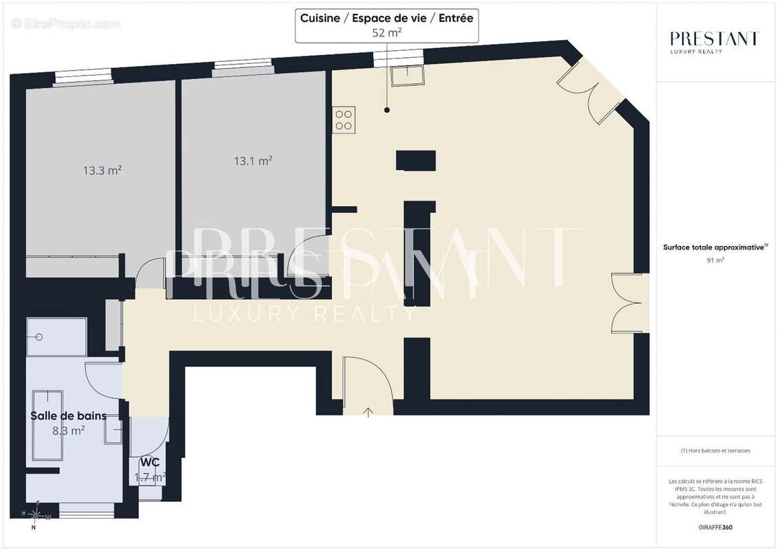 Biarritz saint-charles  appartement de charme,  tout-à-pied & parking - photo 17