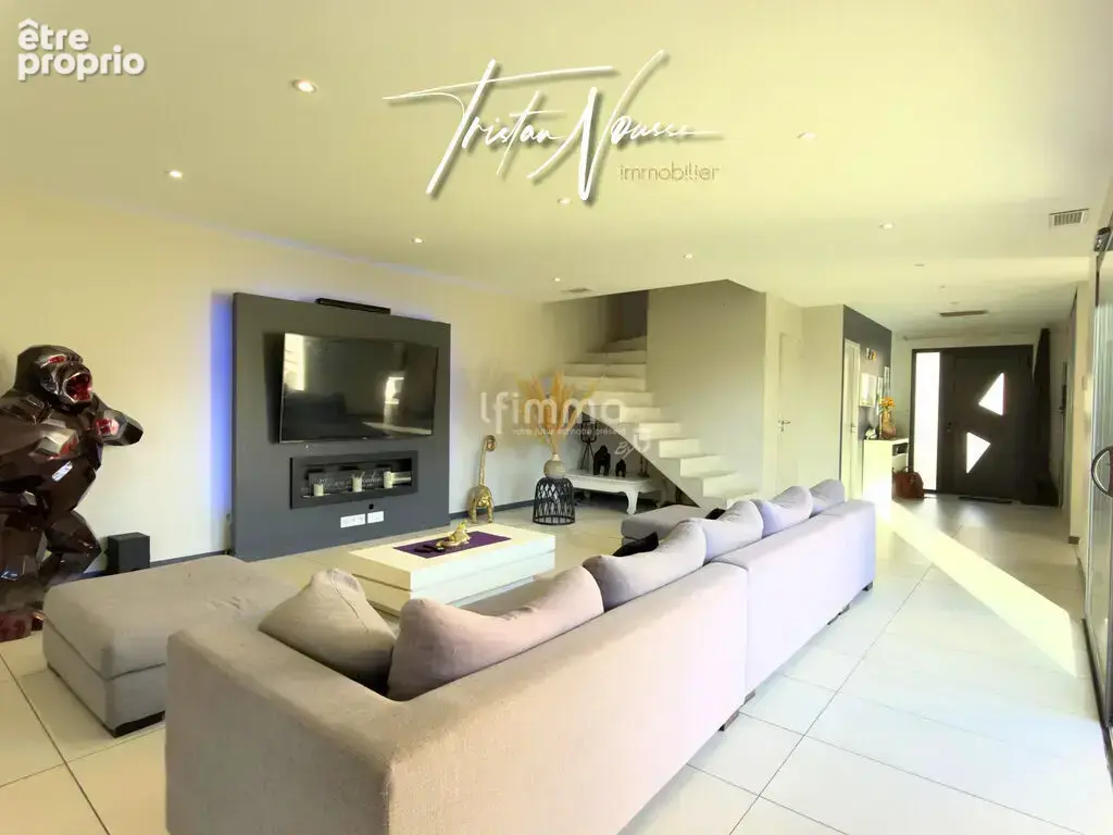 Maison 3 faces de 140 m2 avec 3 suites parentales - piscine - photo 5