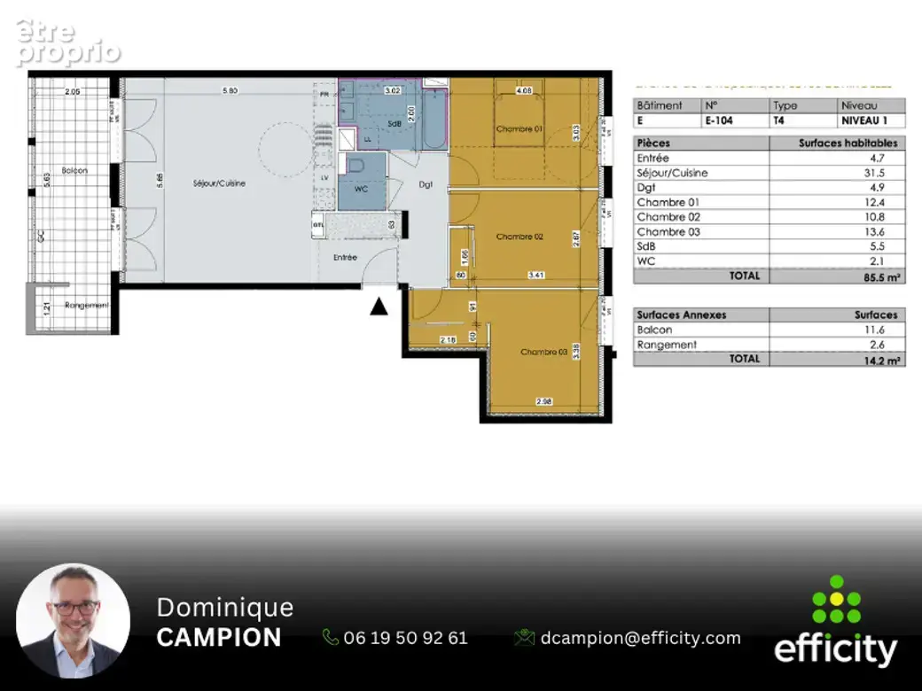 Appartement - photo 4