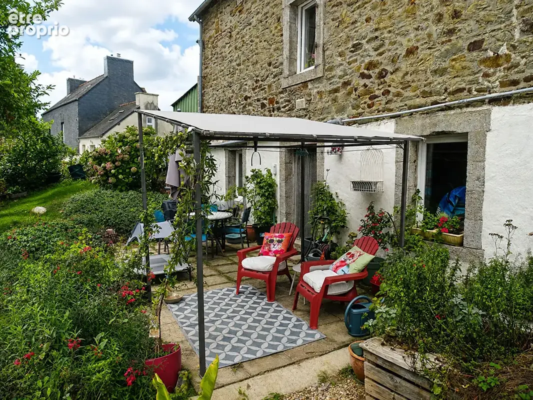 FINISTÈRE. Belle maison individuelle en pierre de 3 chambres avec jardin clos à Poullaouen - photo 16
