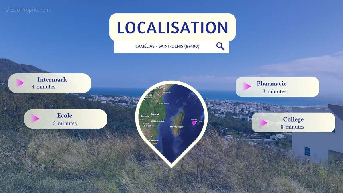 Terrain à SAINT-DENIS