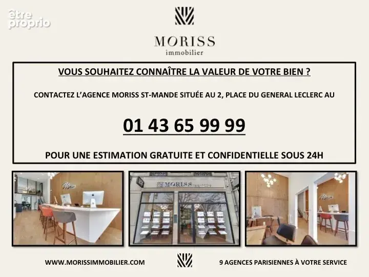 Vincennes Appartement Studio de 27 m2 - photo 13