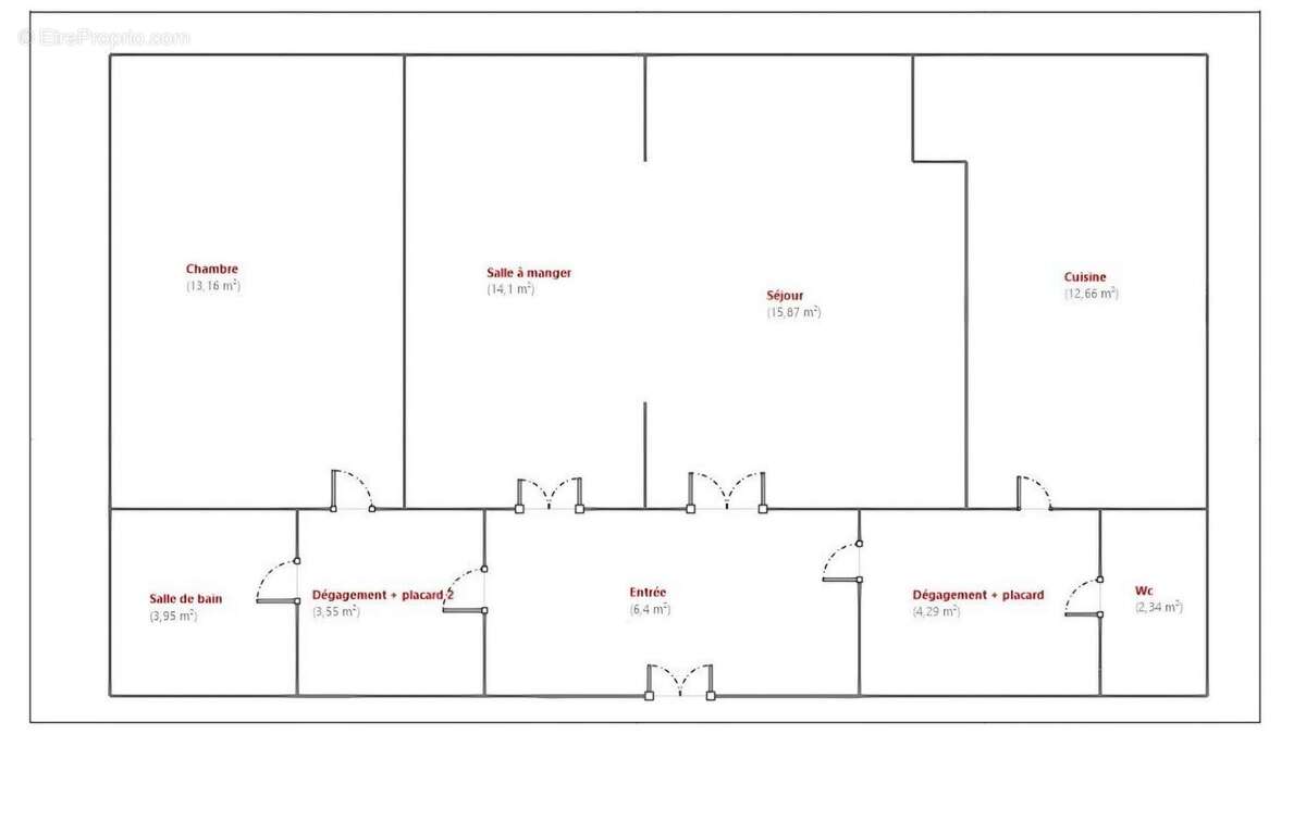 Appartement à PARIS-15E