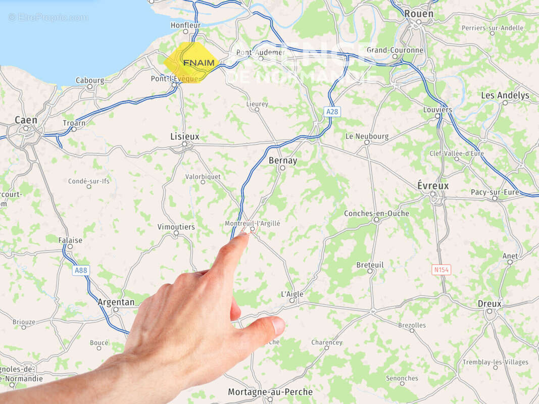 Terrain à MONTREUIL-L&#039;ARGILLE