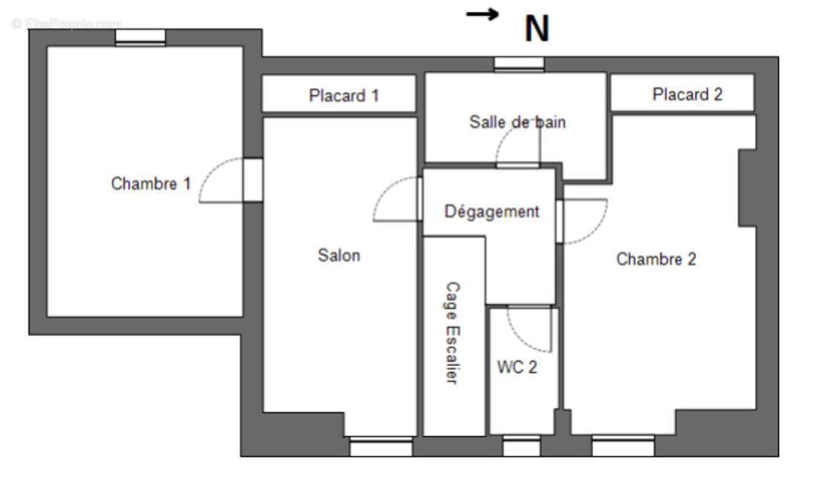 Maison à CHATEAUNEUF-DU-FAOU