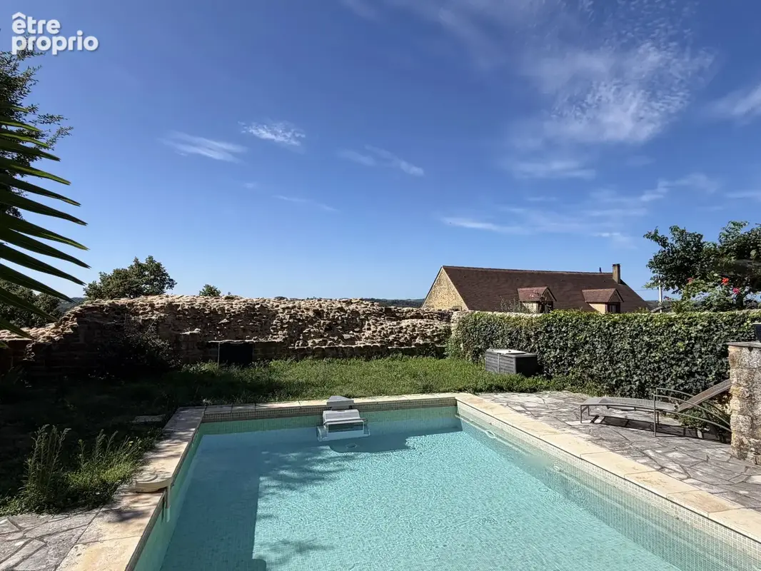 Domme, Périgord Noir – Maison en pierre de caractère avec piscine et vues - photo 2