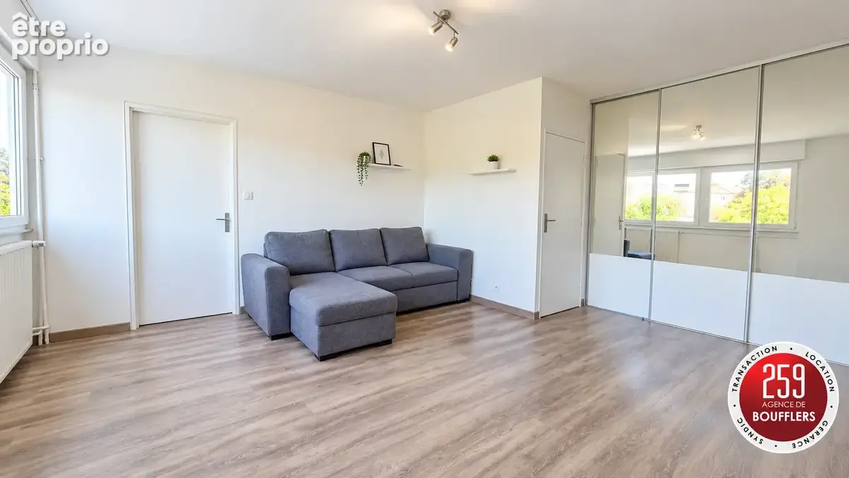 Exclusivite laxou limite nancy  appartement 2 pieces - photo 2