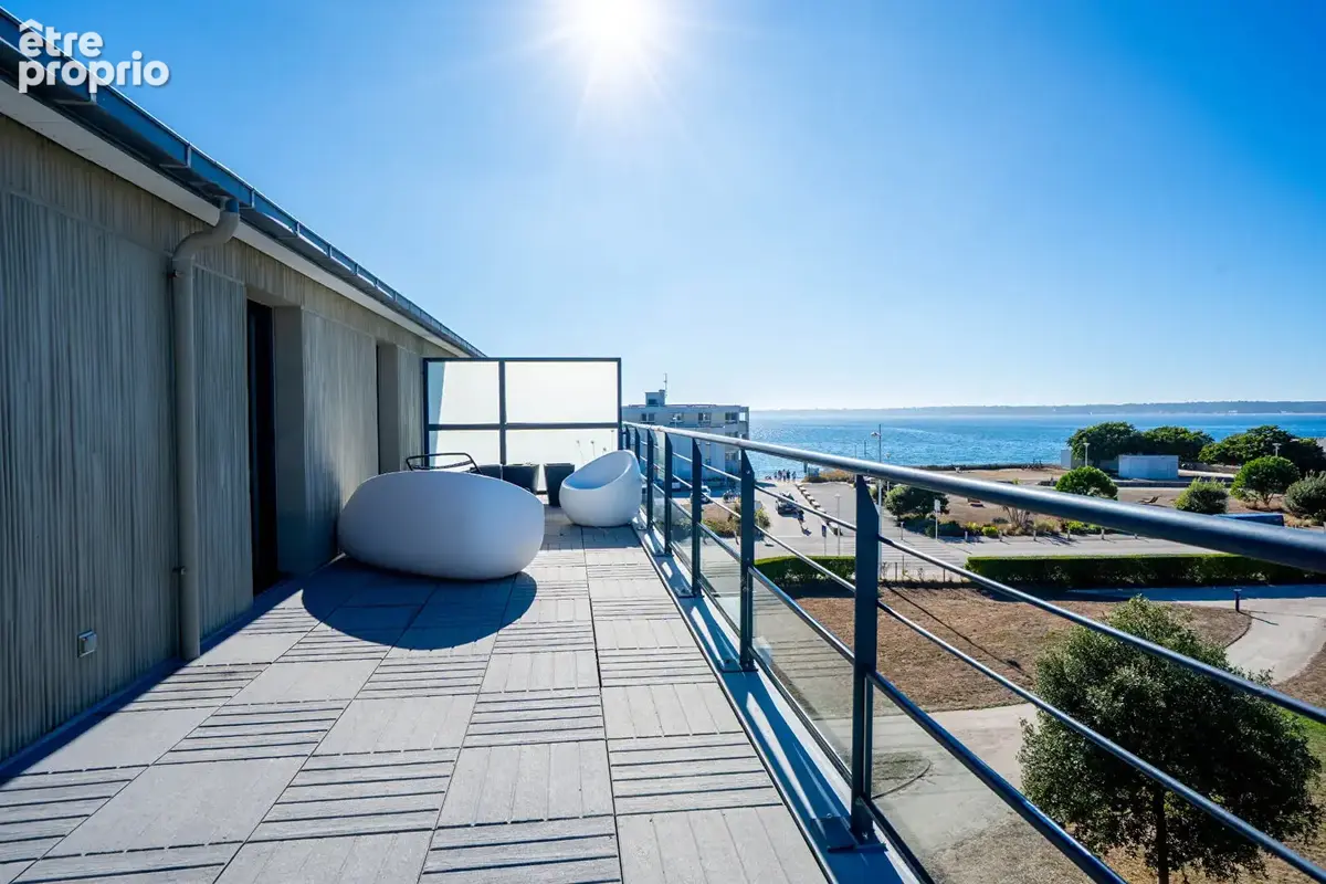 À vendre à Concarneau T3, superbe vue mer Dernier étage, Grande terrasse, Piscine. 2 places de parking - photo 14