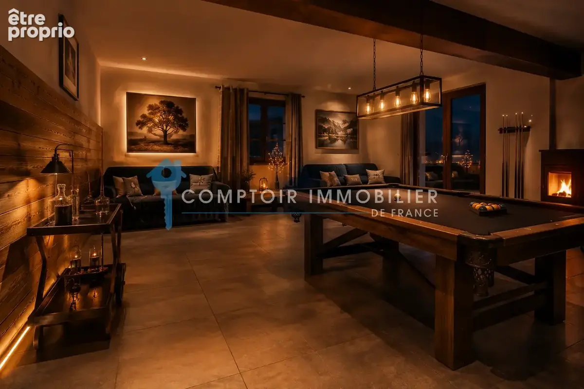 Chalet d’exception   380 m2  piscine intérieure  jacuzzi  vue panoramique  fort potentiel locatif-  66210 - photo 9