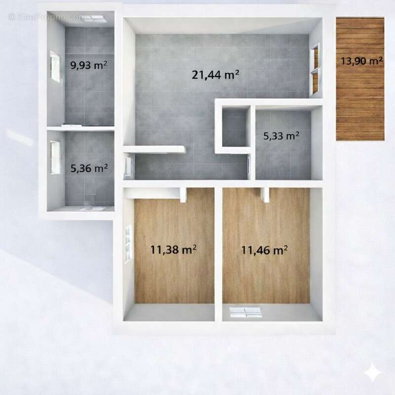 Appartement à GREASQUE