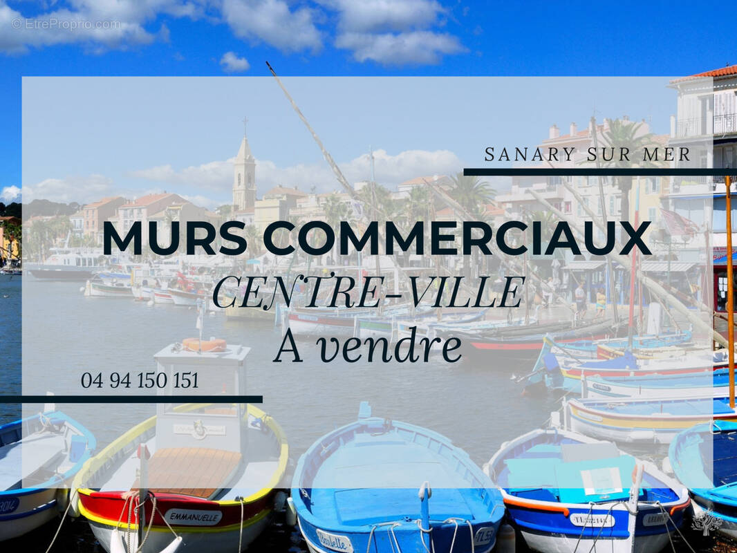 Commerce à SANARY-SUR-MER