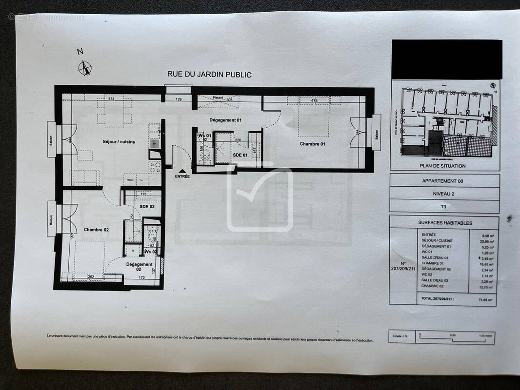 Appartement à LE BUGUE