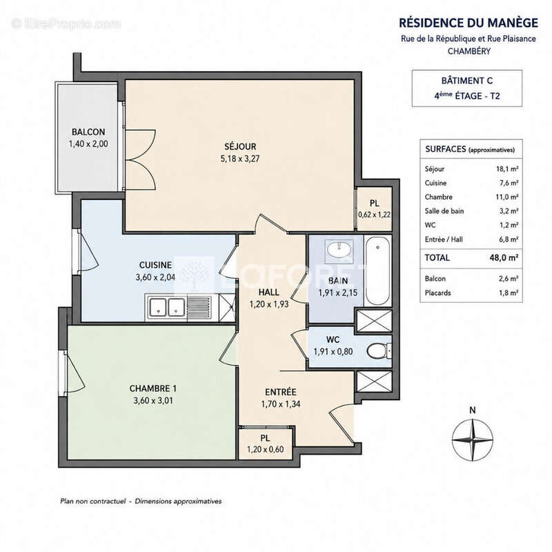 Appartement à CHAMBERY