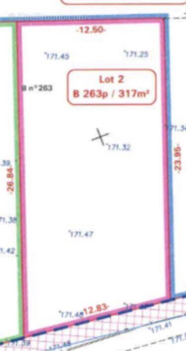 Terrain à PECQUEUSE