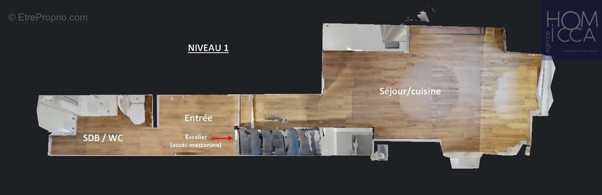 Lyon 1er appartement 2 pieces rue pierre dupont les chartreux - photo 11