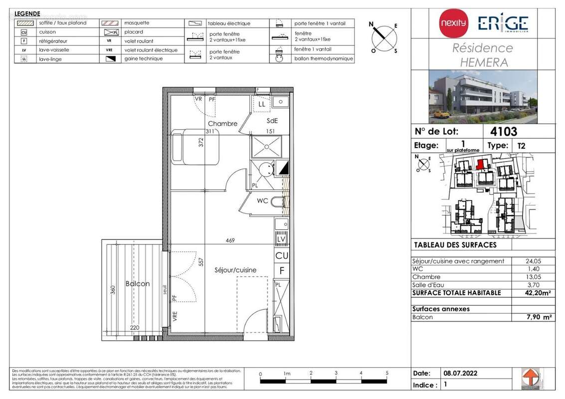 Appartement à AGDE