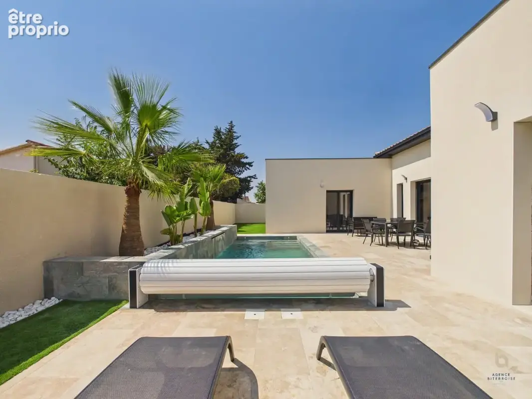 Maison contemporaine avec piscine - qter la malhaute - photo 2