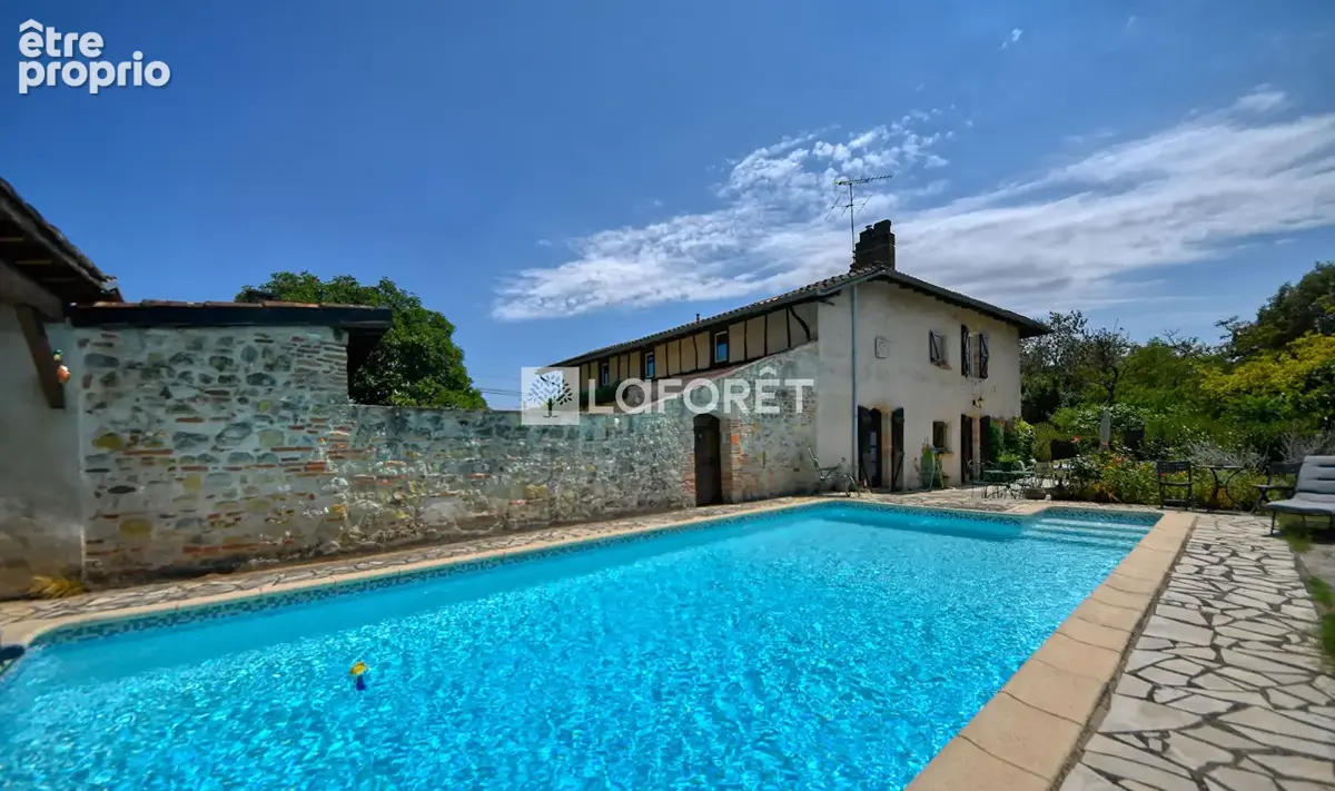 Belle propriété de caractère avec piscine et jardin paysagé à vendre 2 min de Lisle-sur-Tarn - photo 1