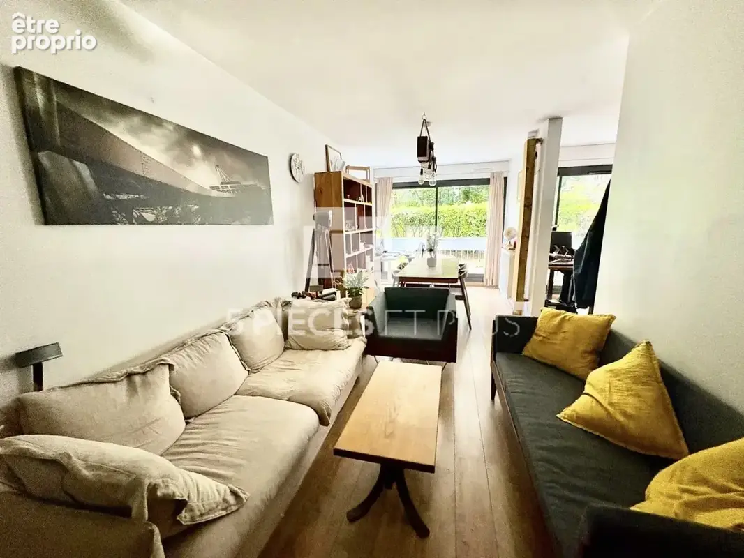 Appartement renove 3 pièces en rez-de-jardin  67 m²  2 chambres  parking - photo 2