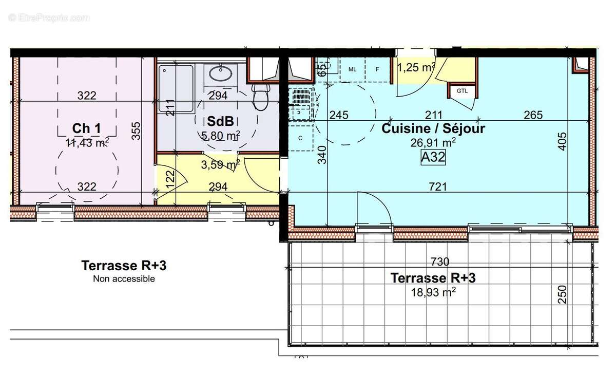 Appartement à PLOUARZEL