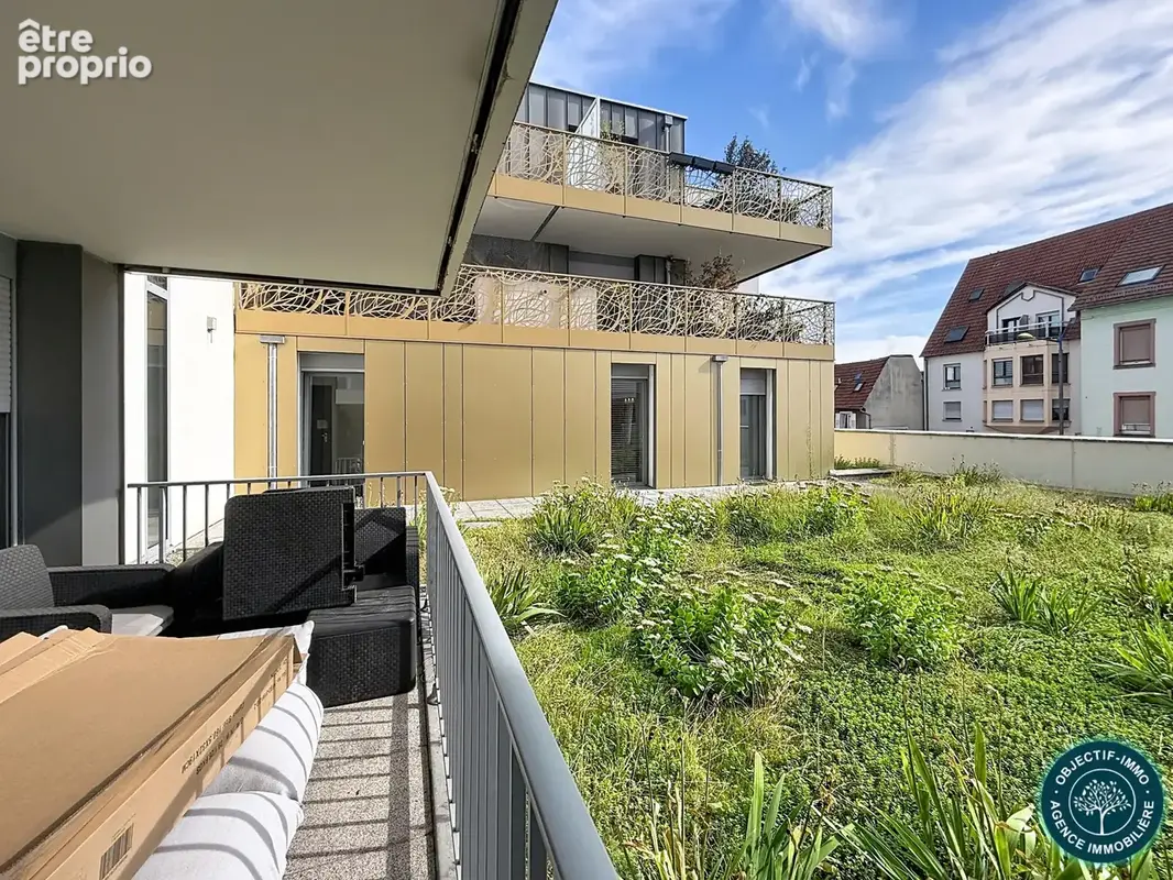 Bischheim   2 pièces 39,14 m2   terrasse 13,86 m2   parking sous-sol   vendu loué - photo 7