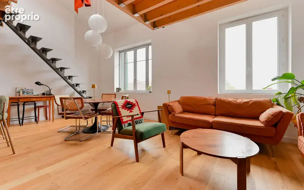 Duplex atypique  de 72,22 m2 rue Marietton - 9e arrondissement de Lyon - photo 2
