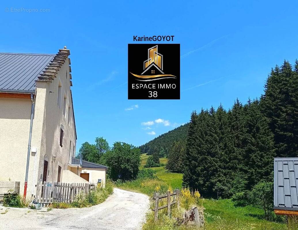 Corrençon en Vercors : Bel appartement T3 duplex ,avec jardin et cave . - photo 2