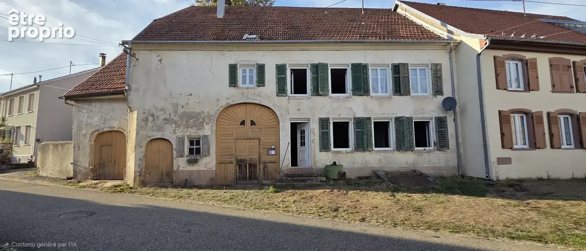 Saales, ancienne maison à rénover, avec dépendance et terrain à l'arrière, beaux espaces. - photo 23