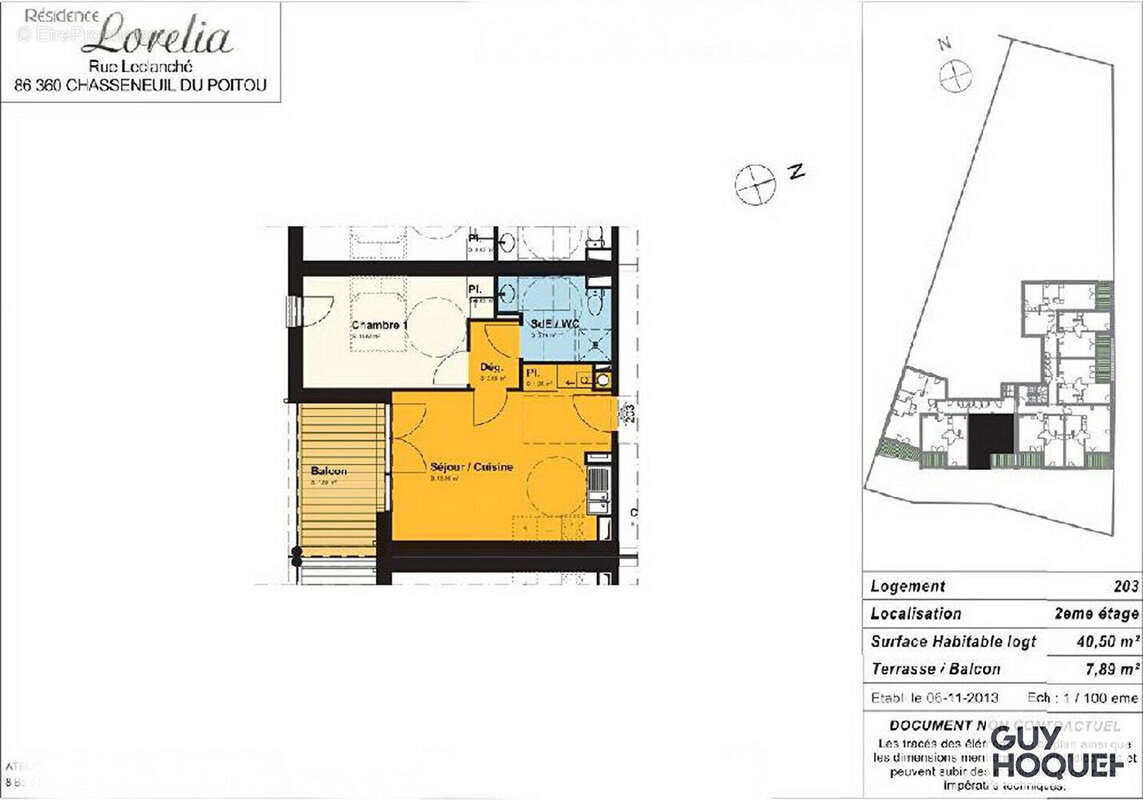 Appartement à CHASSENEUIL-DU-POITOU