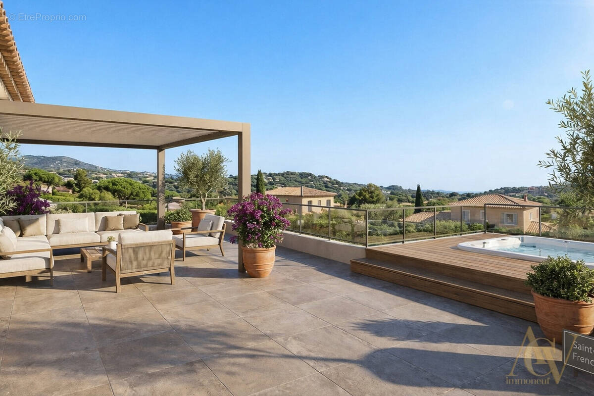 Magnifique 3 Pièces terrasse 70 m² dernier étage 1 - Appartement à CAGNES-SUR-MER