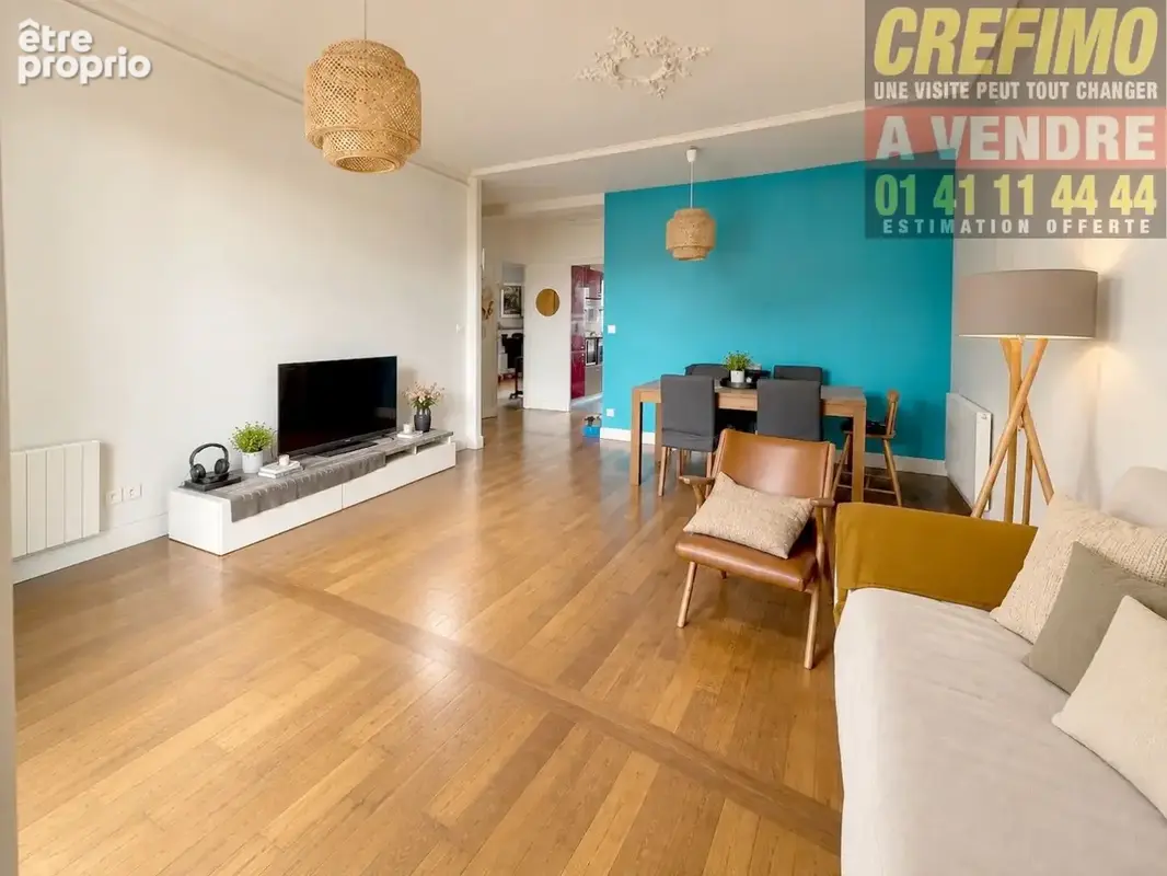 Appartement trois pièces à vendre à Bois-Colombes - quartier résidentiel - photo 2