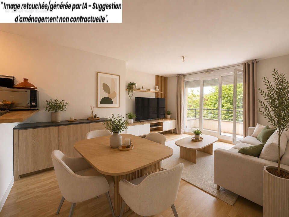 Appartement T2 de 43 M2 avec 8.7 M2 de terrasse - photo 3
