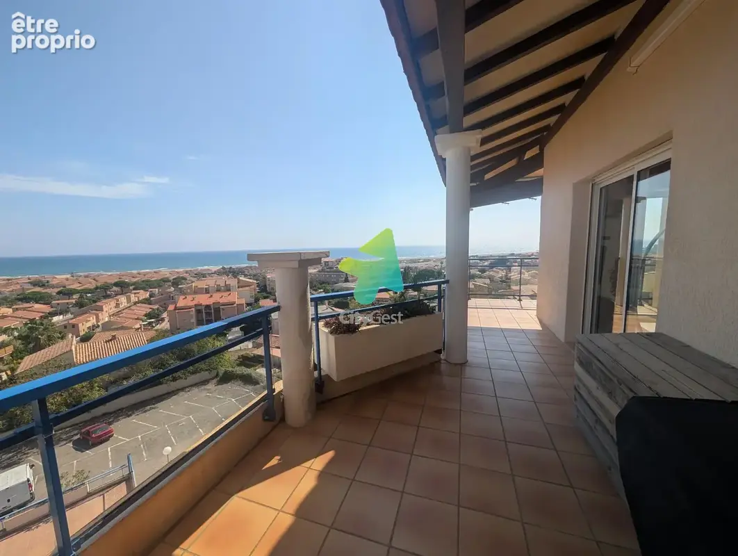 Superbe Appartement T3 Vue Mer Panoramique de 53 m2 avec une Terrasse de 33m2 - photo 6