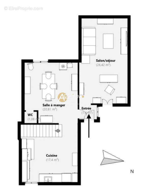LA GARDE ,5 pièces 153 m2, Esprit maison, Jardin, Cave et Garage. - photo 17