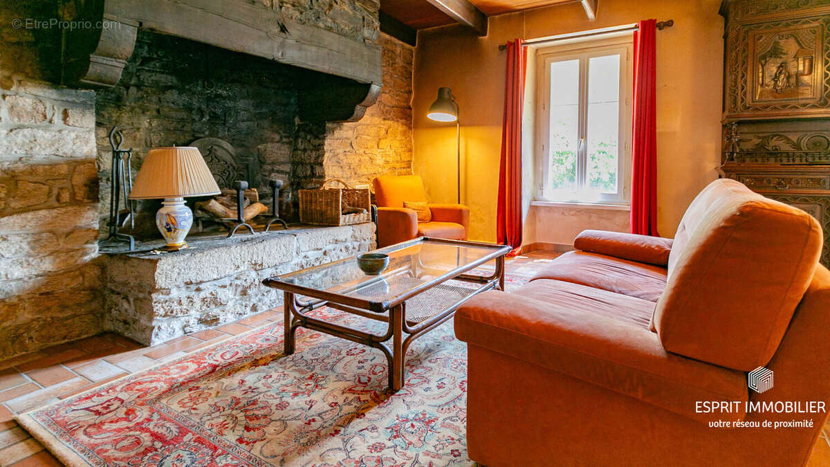 Riec Sur Belon : maison en pierre, 4 chambres, proche bourg, vie de plain pied - photo 4