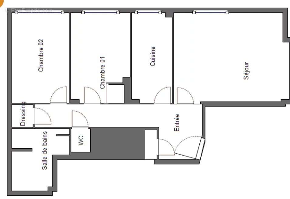 Appartement à PARIS-10E