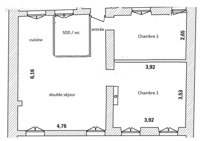 Appartement à PARIS-14E