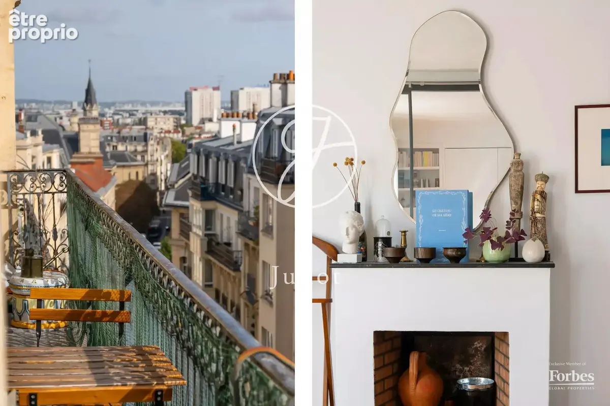 Paris 18e - JULES JOFFRIN / RUE HERMEL - Appartement - 3 pièces - 61.15m² Carrez - 2 chambres - Balcon - photo 4