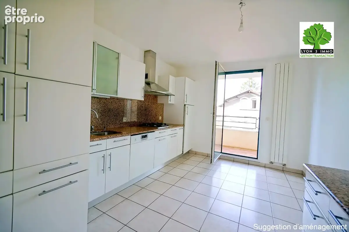 Lyon 3e   Monplaisir : Élégant appartement T5 de 110m2 avec balcons, garage et cave - photo 8