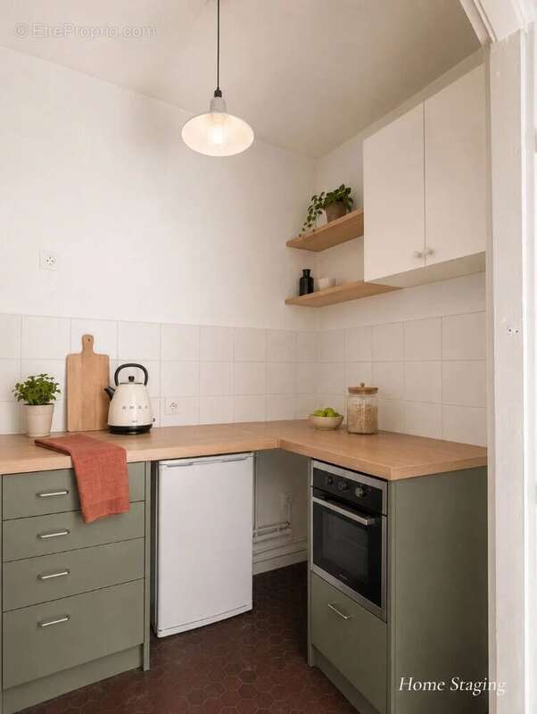 Appartement Paris 1 pièce(s) 27.51m2 - photo 7