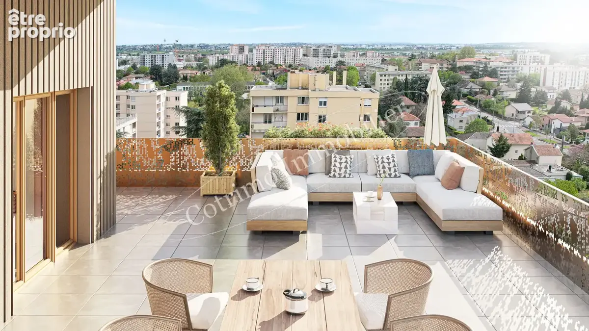 BRON Appartement T5 93m² + terrasse 46m² - photo 3