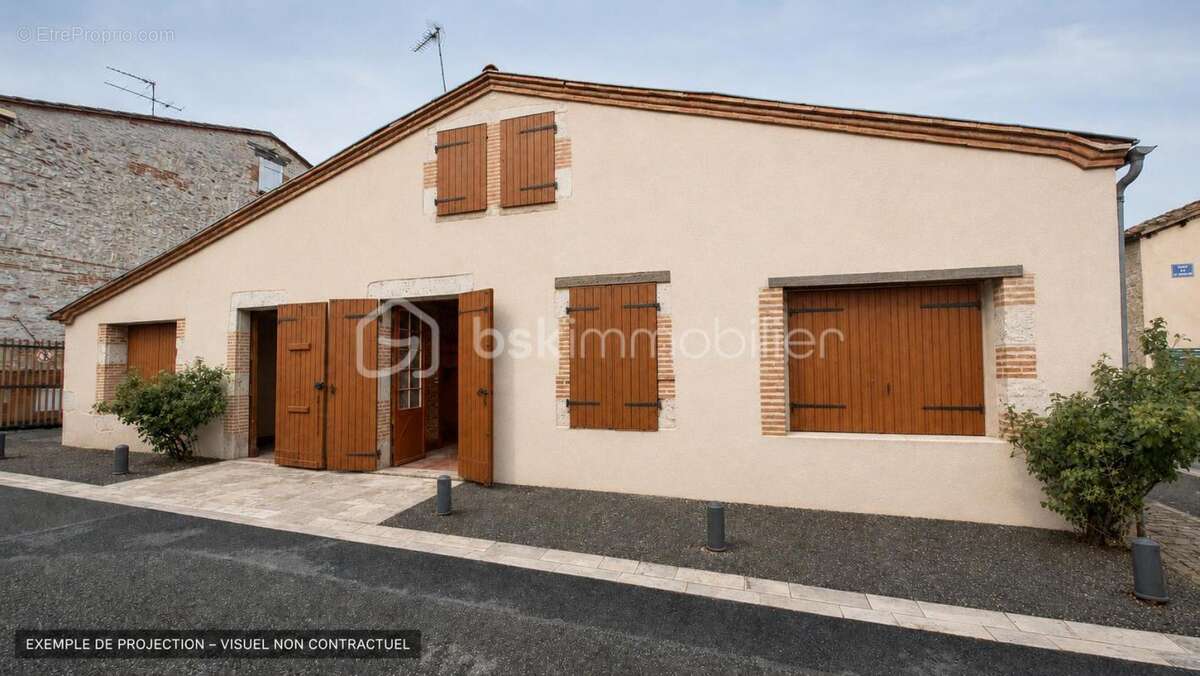 CAUDECOSTE – Maison de bourg T4 à rénover avec garage et patio - photo 2