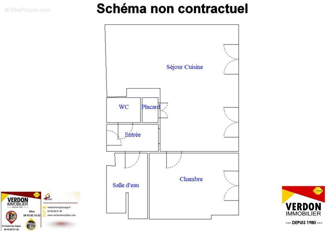 Appartement à SAINT-ANDRE-LES-ALPES
