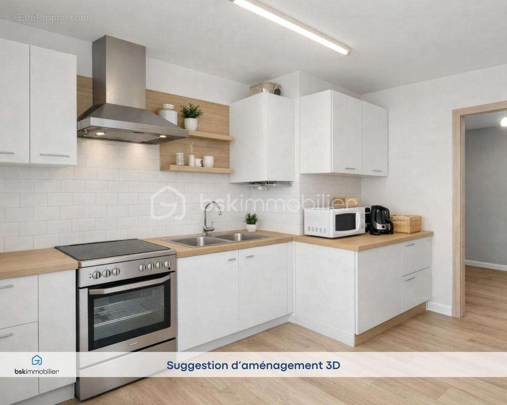 QUIMPER Ouest – Appartement T3 avec cave - 2ème étage - photo 6