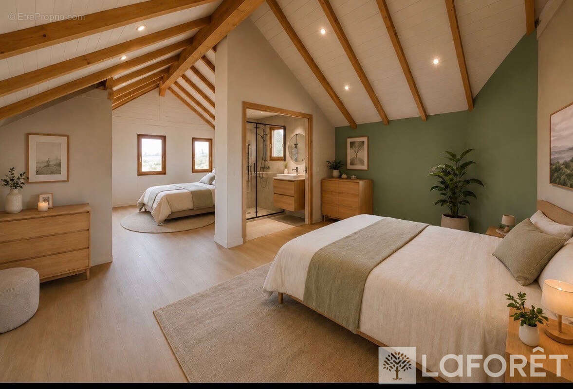 **maison 120 m² et terrain 1329m² - crots - photo 3