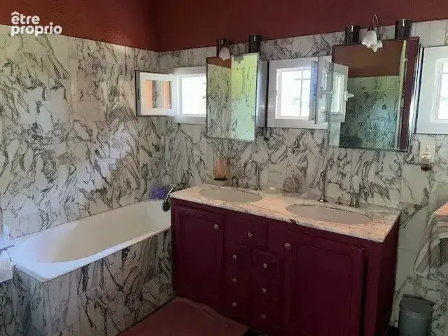 Maison d'architecte 4ch, piscine, accès Saône, parc 1,1 ha - photo 12