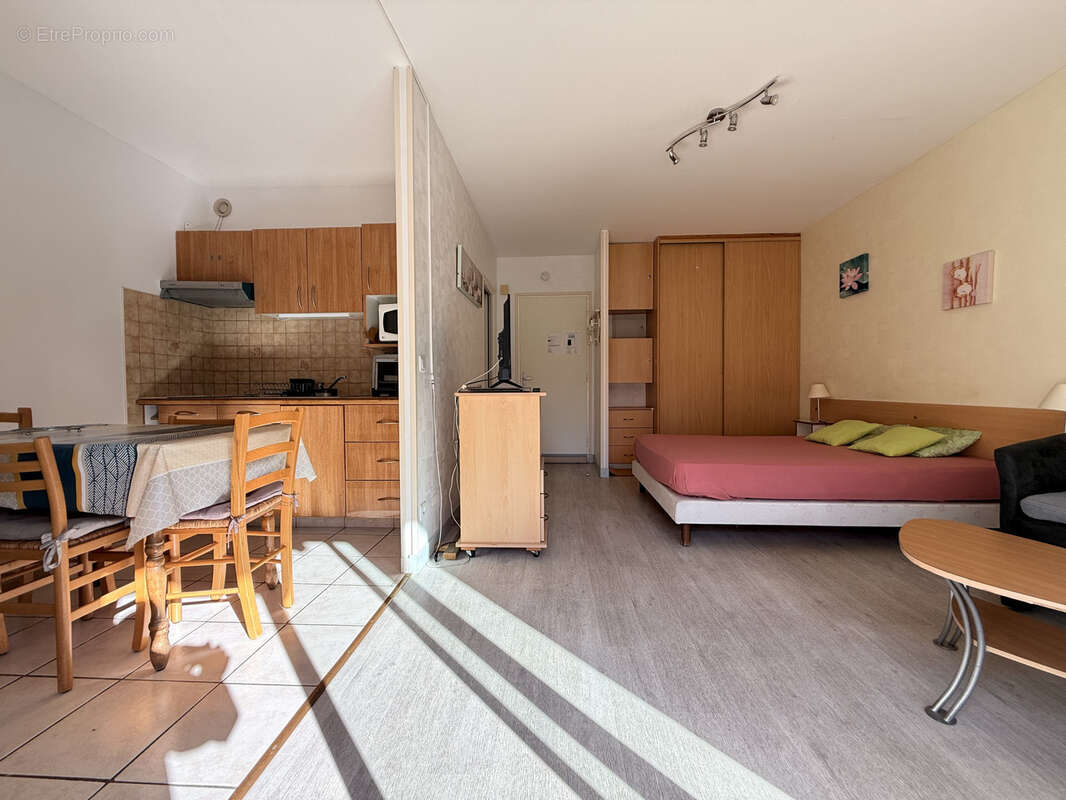 Studio avec terrasse, parking et vue montagne - photo 3