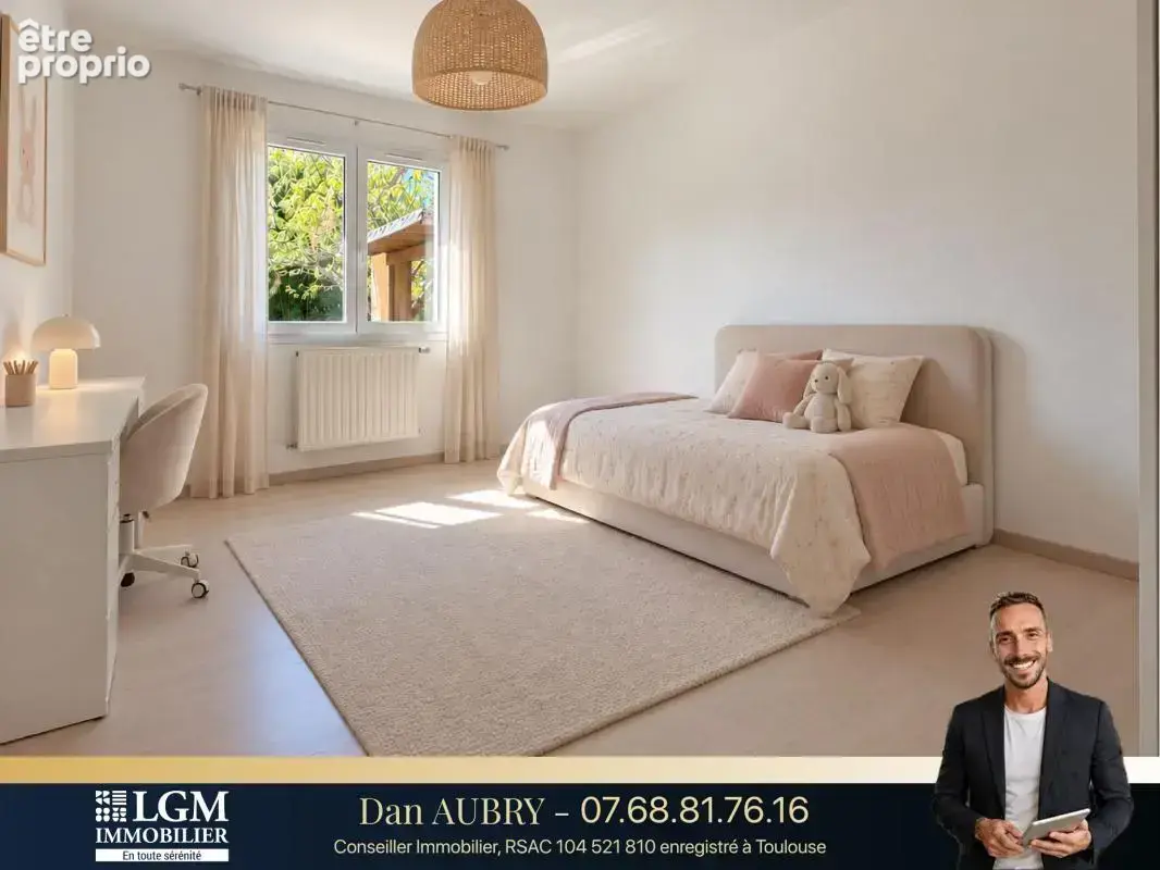 AUTERIVE – Maison familiale de plain-pied de 129 m², jardin sans vis-à-vis de 1 000 m² et garage de 32 m² - photo 9