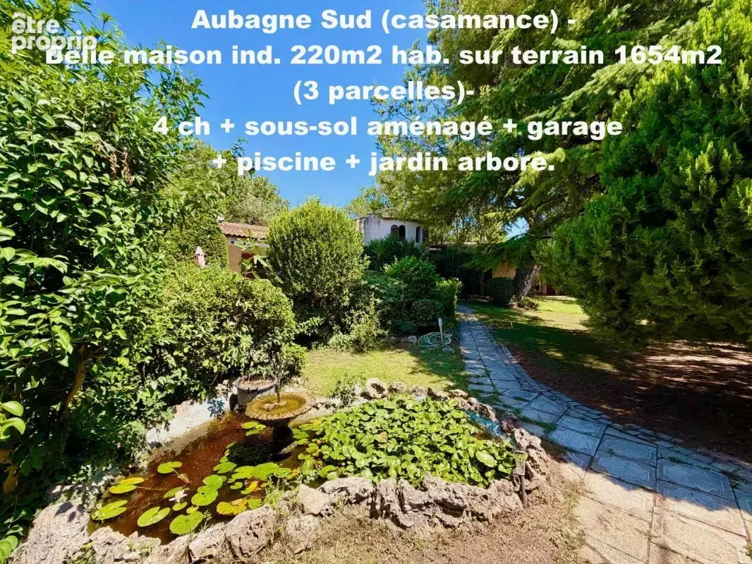 13400  Aubagne (Casamance et Chateau de Creissauds) Maison Individuelle -  4 à 5 chambres - 220m2 hab et 300m2 plancher - photo 7