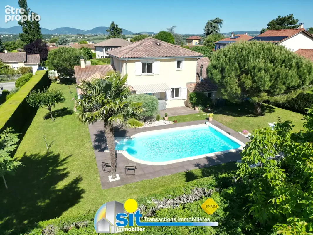 A VENDRE - VILLA - Reventin-Vaugris 6 pièce(s) 125 m2 - photo 2